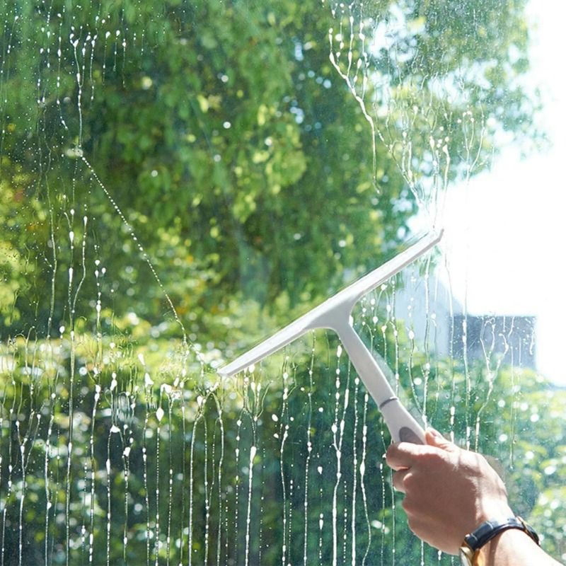 Promotional Wholesale Cheap Screens Windows Water Removal Squeegee Glass Cleaning Scraper Scrubber