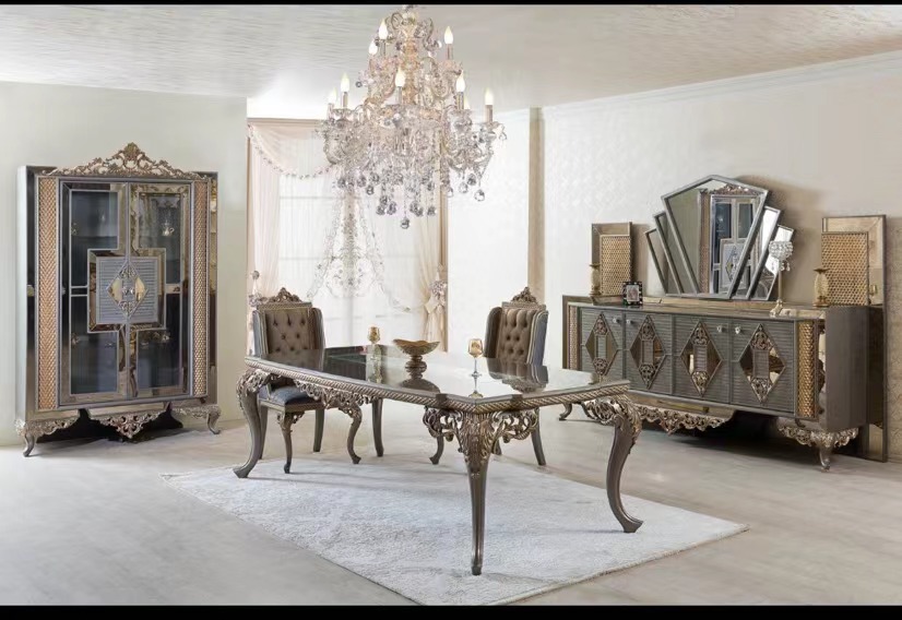 Диван Честерфилд деревянный классический для гостиной