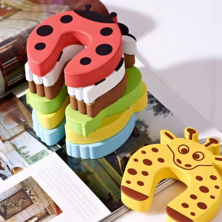 Eco-Friendly EVA Kid Finger Protector Cartoon Door Stopper Pinch Guard