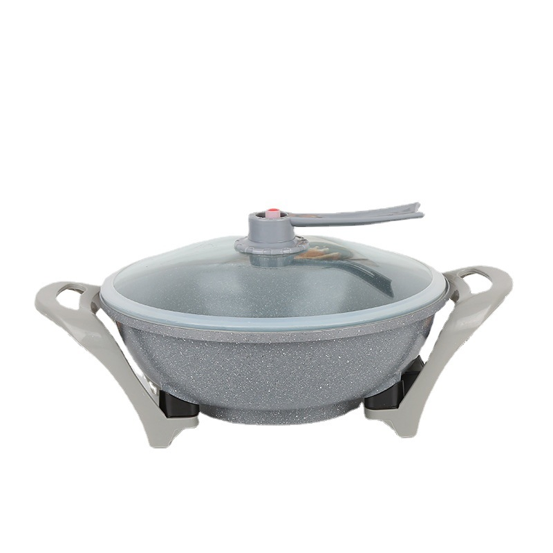 New Style Multifunction Pressure Cooker Non Stick Electric Cooking Pot Gold Electric Hot Pot