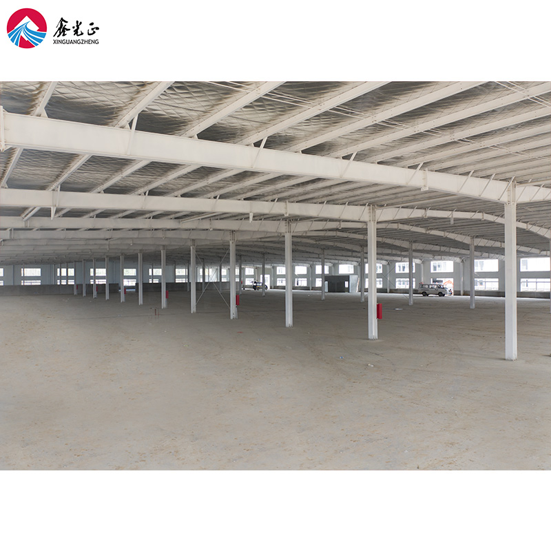 Fast Construction Prefabricated Steel Structure Design Badminton