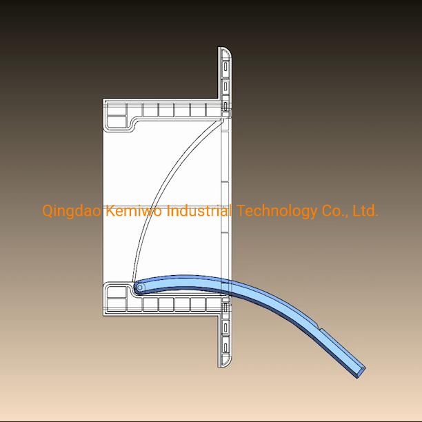 Easy Loading and Unloading Poultry House Equipment PP Material Side Wall Air Inlet