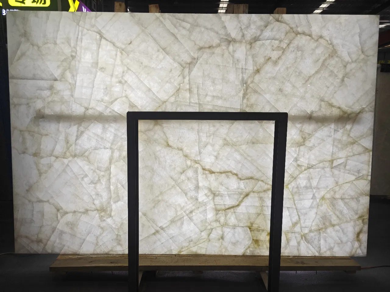 Translucent Ice White Back Lit Crystalo White Onyx for Bathroom/Kitchen/Table/Countertop/Wall Panel/Tile/Mosaic/ Feature Wall /Medallion/Vanity Top/Cut-to-Size