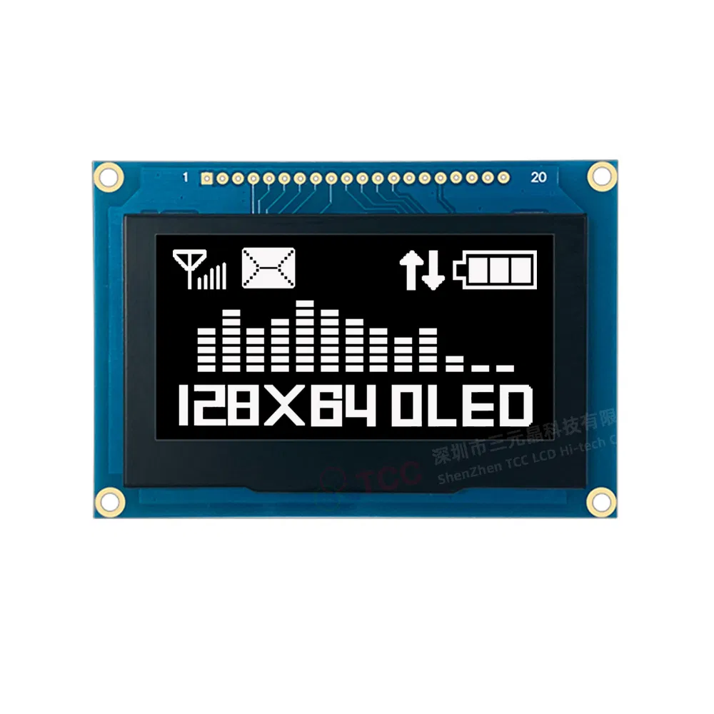2.7 Inch 128X64 LCD Panel SSD1325 Driver White Blue Yellow 128*64 OLED Display Module