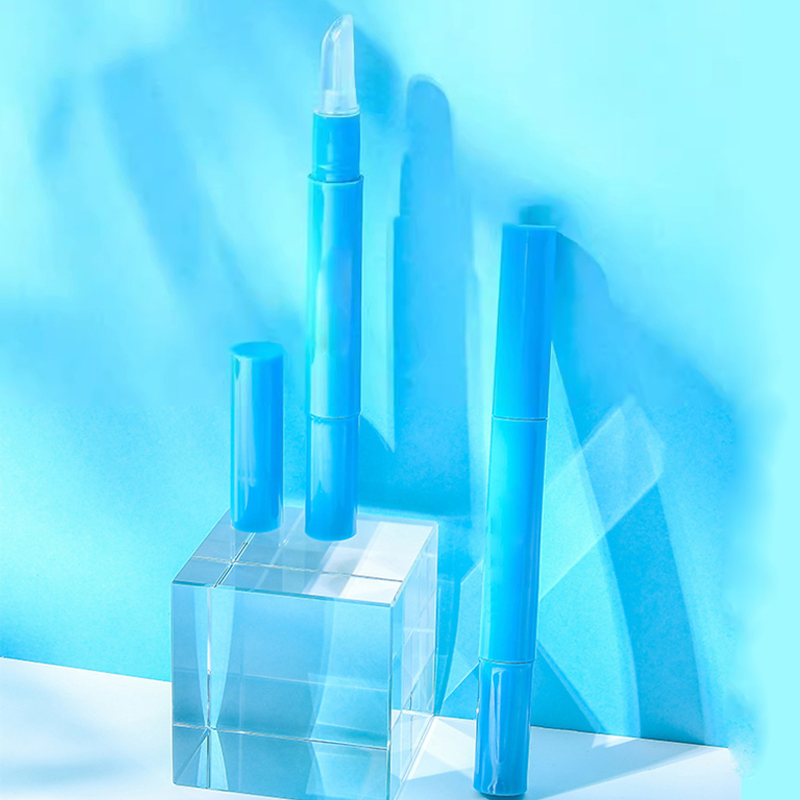 OEM Blue Lipstick Raincoat Transparent Moisture Do Not Stick to Cup Lip Gloss
