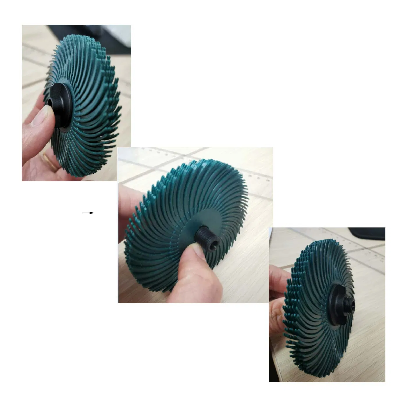 Щетка дисковая радиальная для полировки и чистки