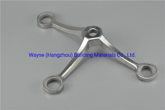 200mm Stainless Steel Glass Spider with 3 Arms; Glass Fitting Hardware, Point-Fixed Curtain Wall Hardware with High Quality and Best Price