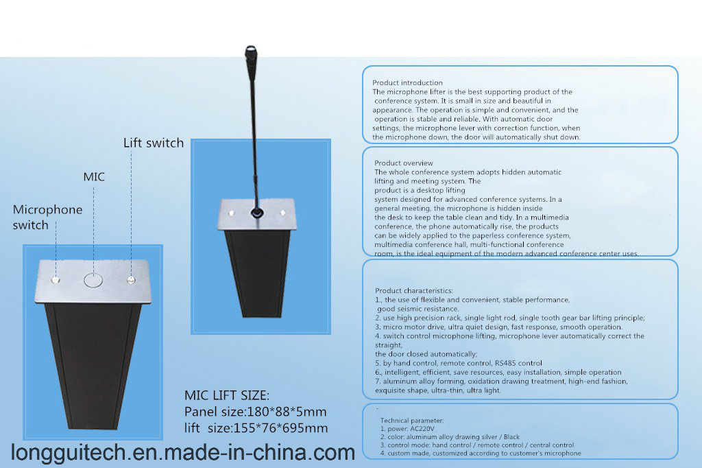 Paperless Office Equipment Microphone Mount