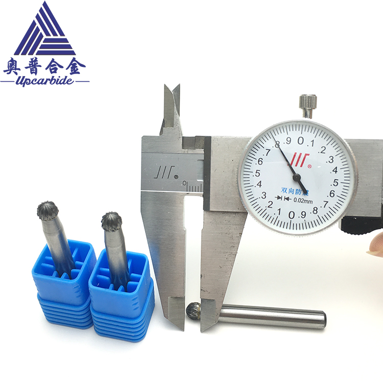 Mushroom Shaped Single Cut Factory Wholesale Tungsten Carbide Rotary Burr Metal Carving Drilling Polishing Bits