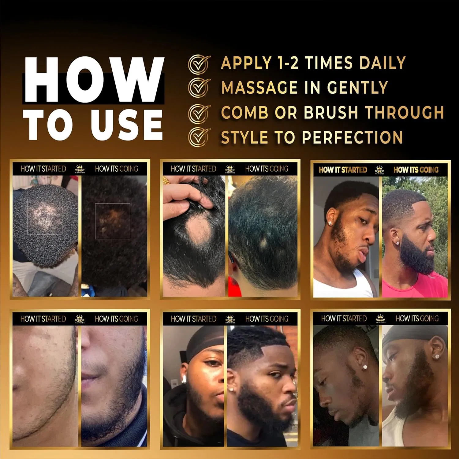 Affordable Beard Growth Oil Delivers Long-Lasting Density & Fullness