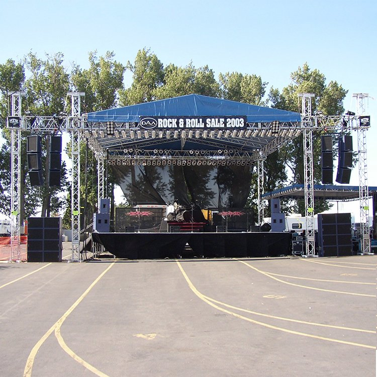 Dragonstage Used Stock Aluminium Stage Truss for Sale Outdoor Event Stage Equipment Truss System