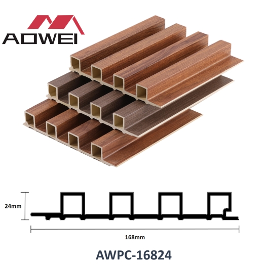 Durable Fireproof and Waterproof WPC Wall Panels for Interiors