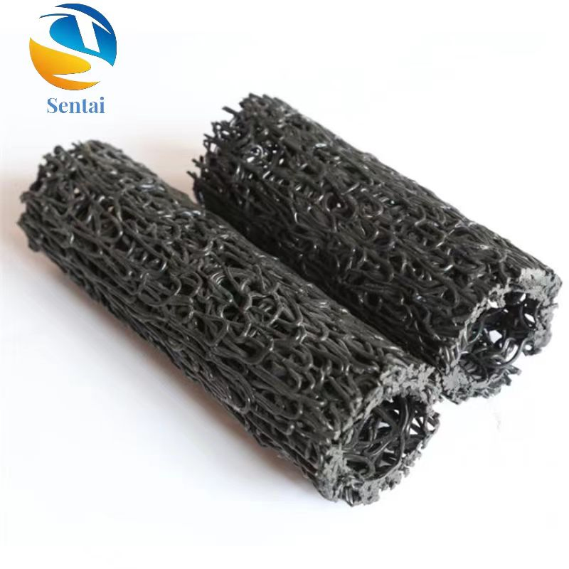 Green Seepage Drainage Blind Ditch Pipe Diameter 100 Plastic Blind Pipe Square Seepage Drainage Blind Ditch Rectangular 120-25 Blind Pipe