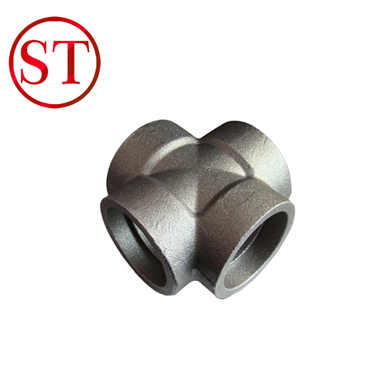 Stainless Steel Pipe Fitting Butt Weld Equal Cross