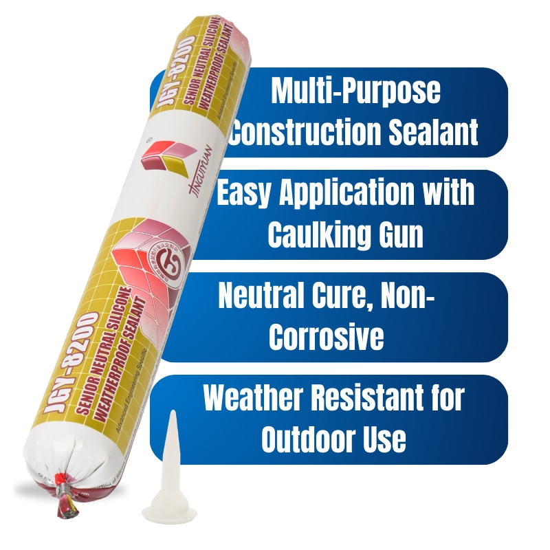 Topsen 8200 Exterior Neutral Silicone Sealant for Facade Sealing