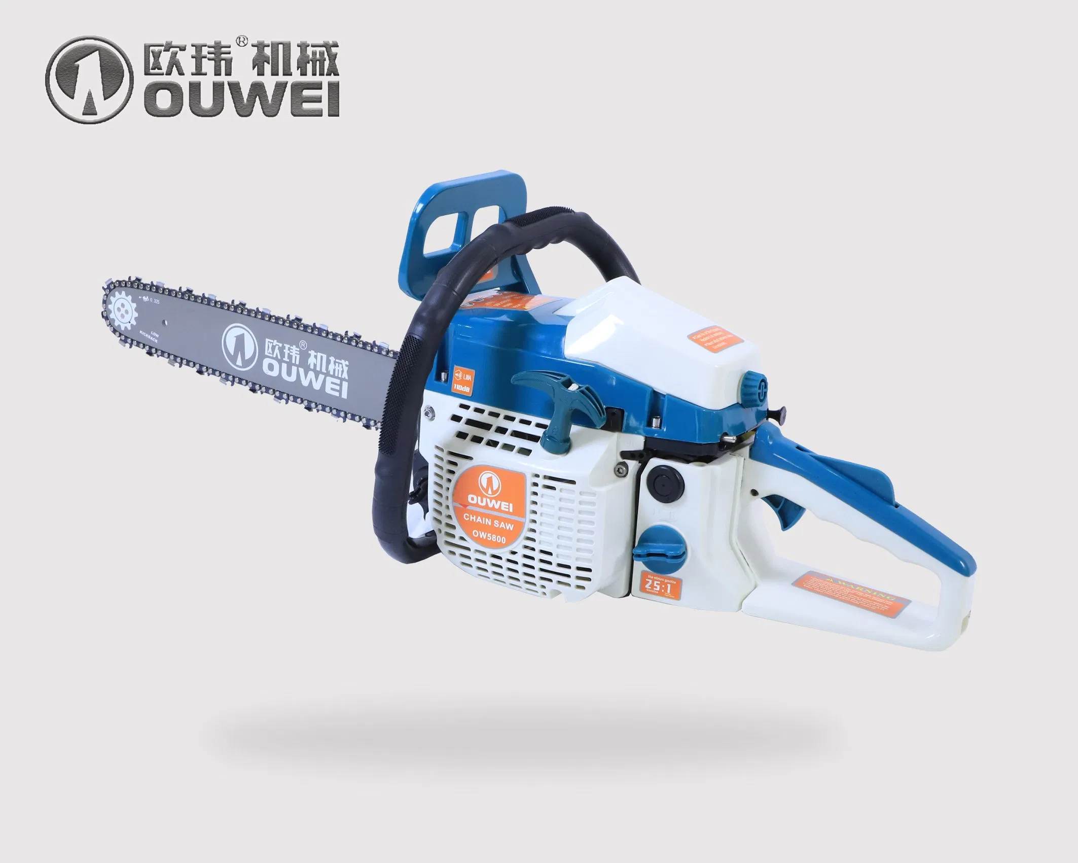 Petrol Gasoline 58cc Chainsaw, Hand Saw, Portable Gasoline Chainsaw