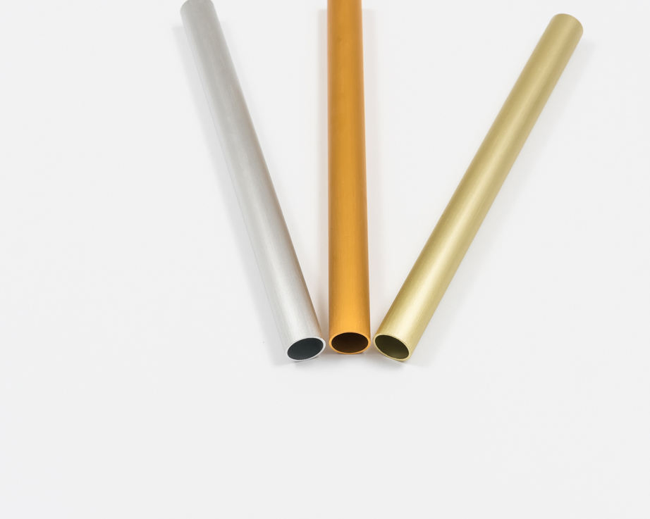 Curtain Wall Metal Structure Anodized Aluminum Round Pipe Tube 6063