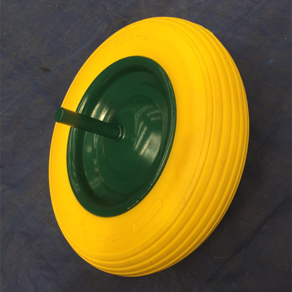 High Quality PU Foam Wheel for Hand Trolley