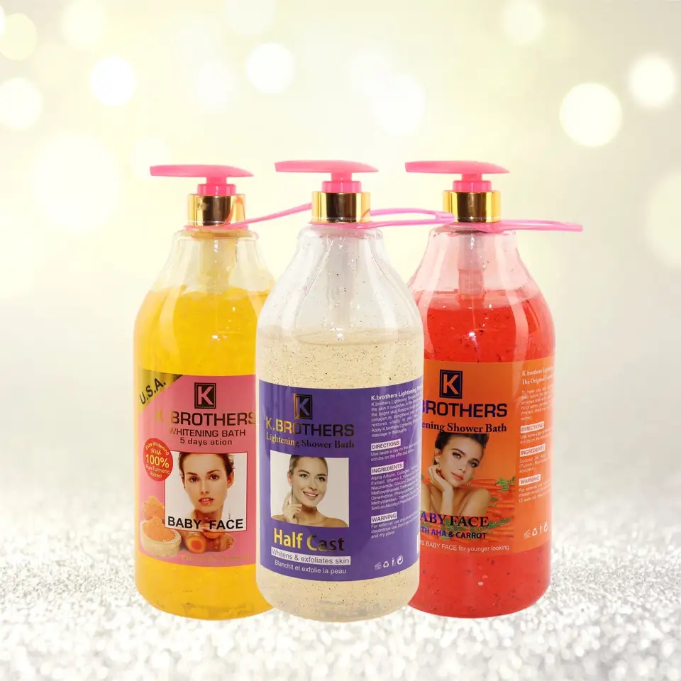 Body Wash K Brothers Bath Lightening Shower Cream