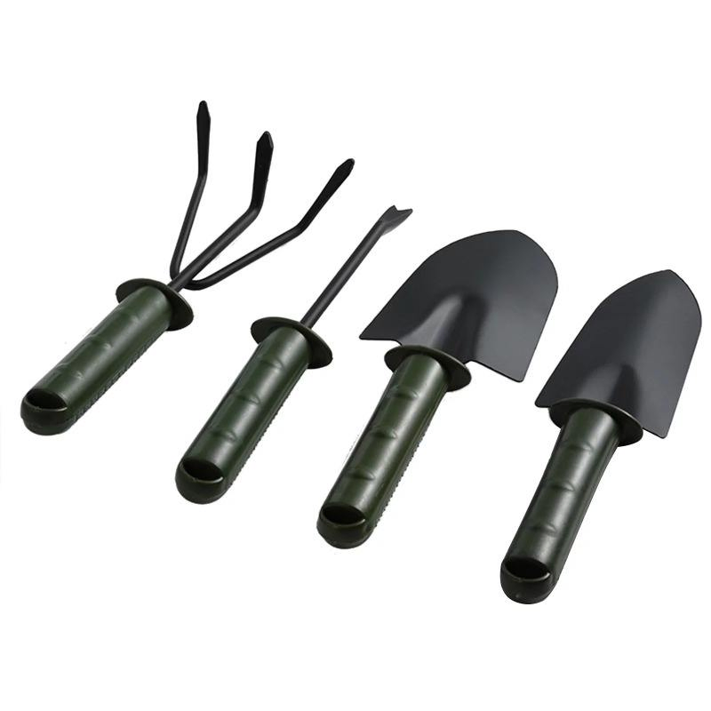 Durable Metal Garden Shovel Set for Planting and Landscaping