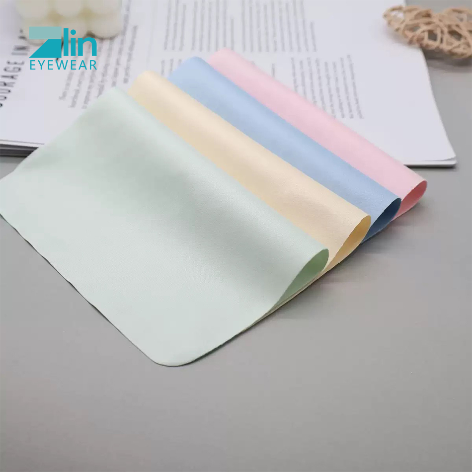 Eco-Friendly Eyewear Cleaning Cloth High Quality Microfiber Eyeglasses Cleaning Coth with Logo