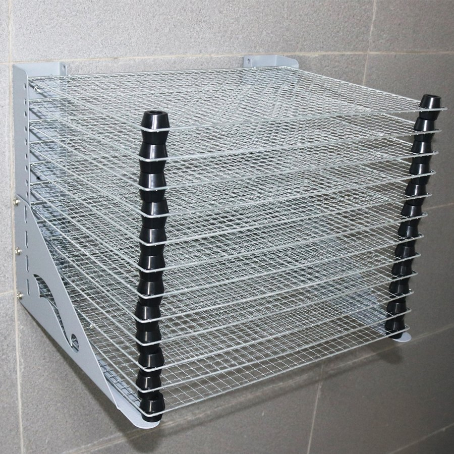 W3040/6040-12 Wall Fixed Pushand Flip-Open Double Using Ways Drying Rack