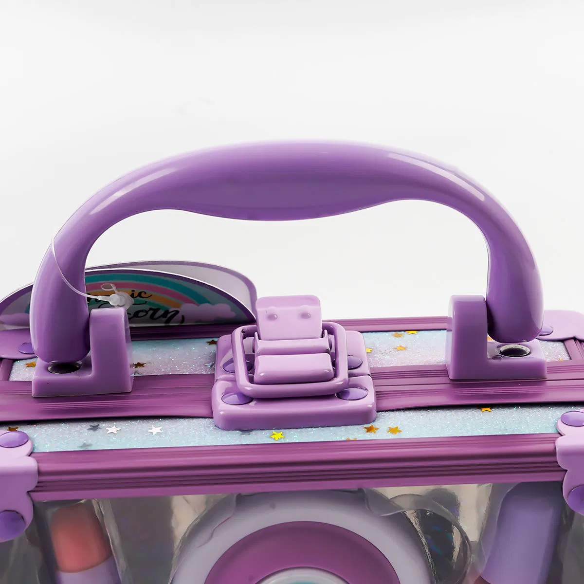 Vibrant Purple Children's Makeup Kit with Safe Ingredients