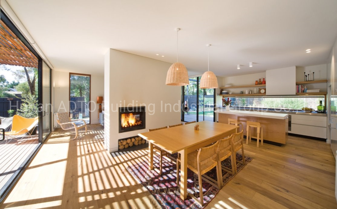 Prefab Transportable Modular Tiny Homes with Multi-Functional Rooms