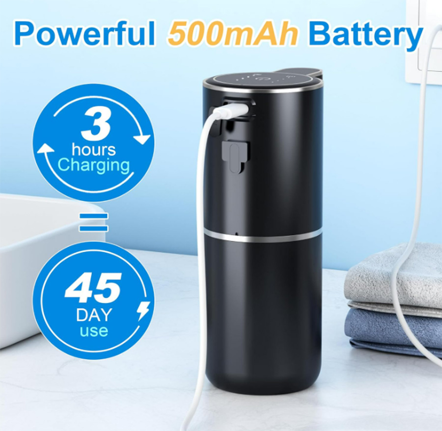 Automatic Touchless Wall Mount Liquid Soap Dispenser for Kitchen and Bathroom