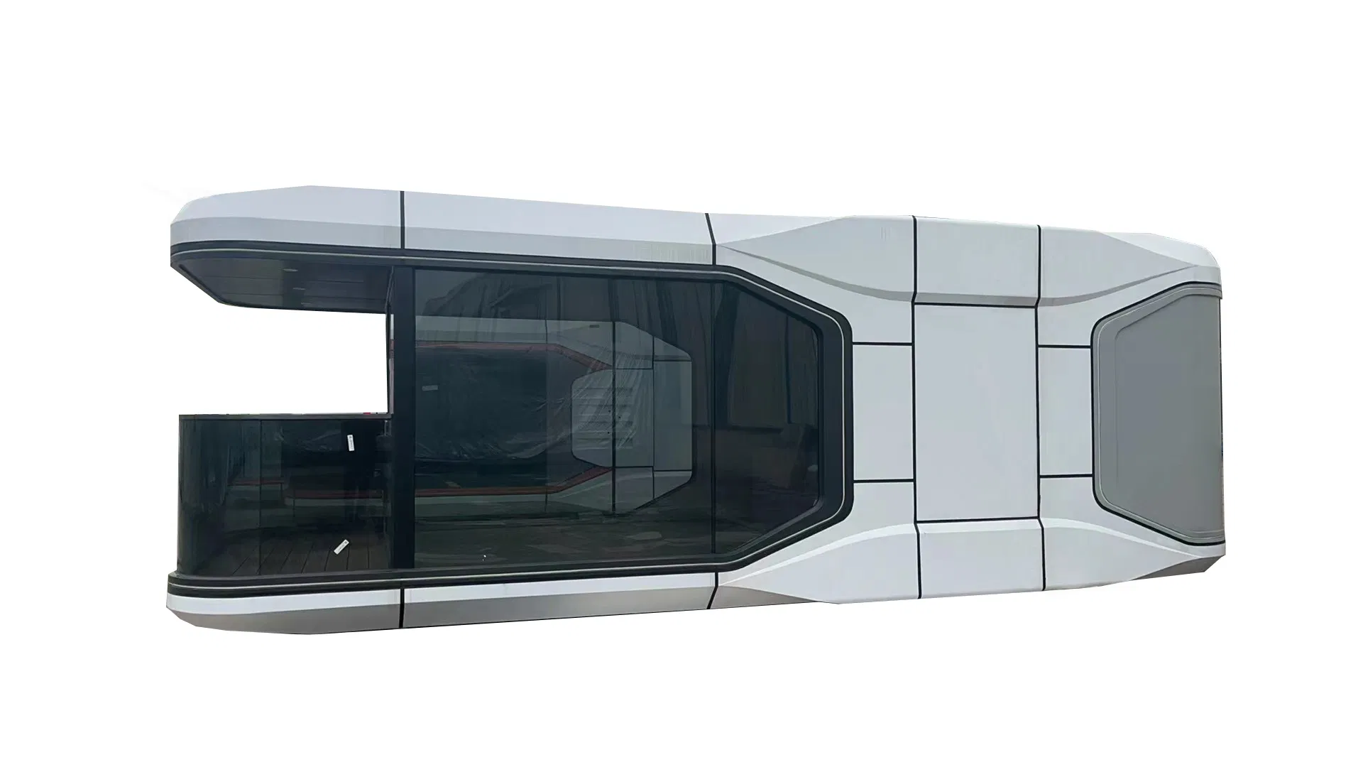 Prefabricated Houses Luxury Mobile Pod Tiny Cabin Prefab House Space Capsule House