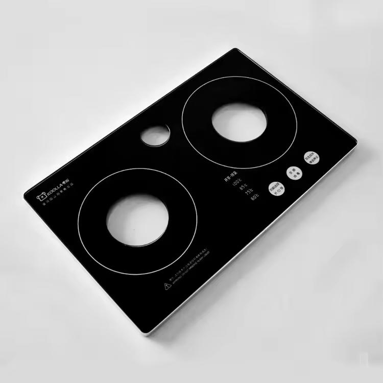 OEM 2mm- 4mmm Tempered Glass for Range Hood and The Gas Stove Glass with AG Coating