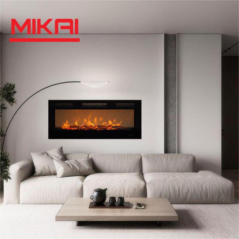 Decorative Insert Heater with Remote Control Hanging Electric Fireplace