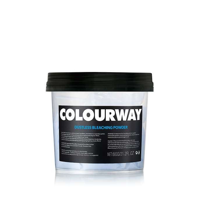 Dust Free Blue and White Hair Bleaching Powder