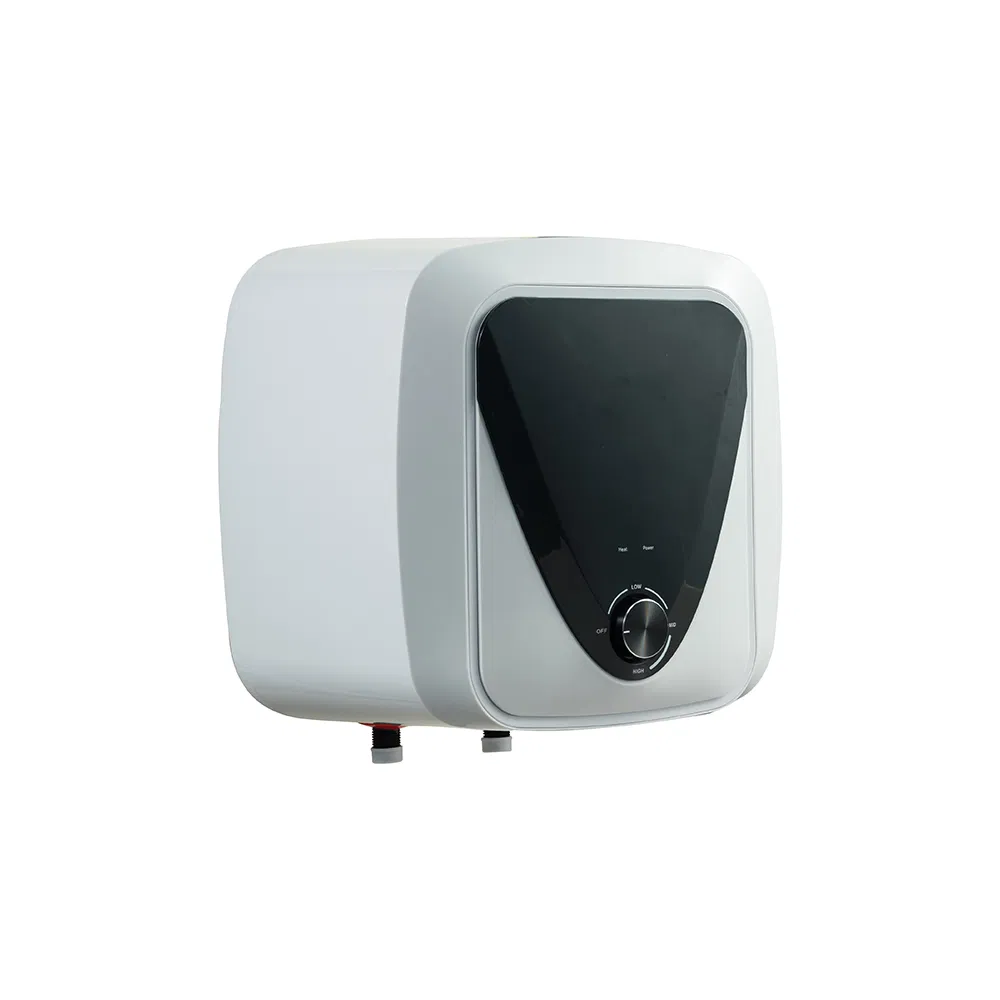 Электрический водонагреватель с цифровым дисплеем, эмалированный бак