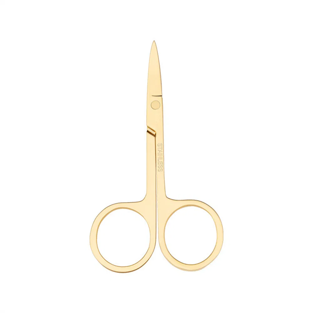 Sharp Stainless Steel Eyelash Scissor Makeup Eyebrow Scissor