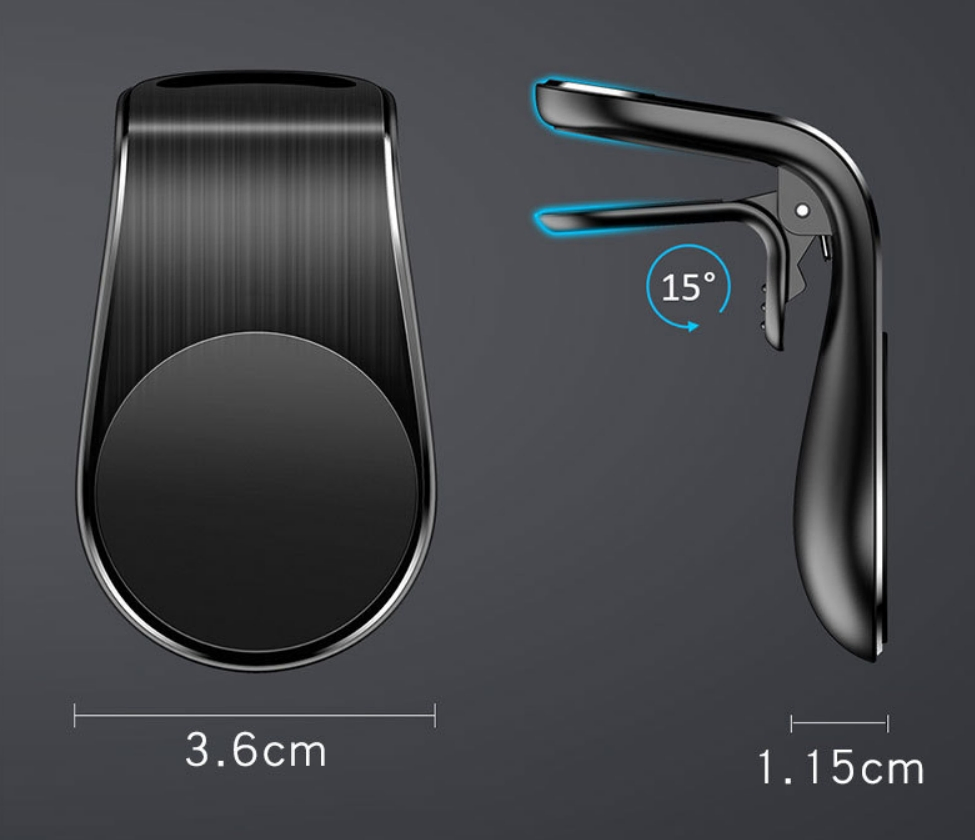 Магнитный держатель для телефона в авто на воздуховод