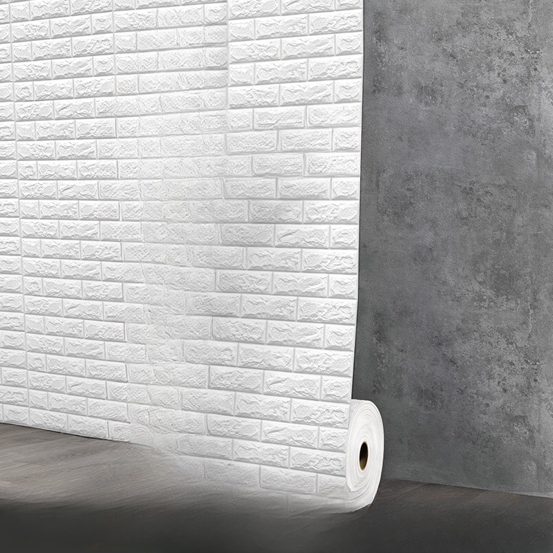 3D Marble Peel and Stick Self Adhesive Sticky Bathroom Wall Paper Wall Sticker Tiles