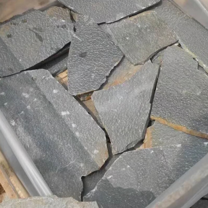 Tostone China Natural White Crystal Slate Flagstone Outdoor Wall Cladding Stack Culture Stone