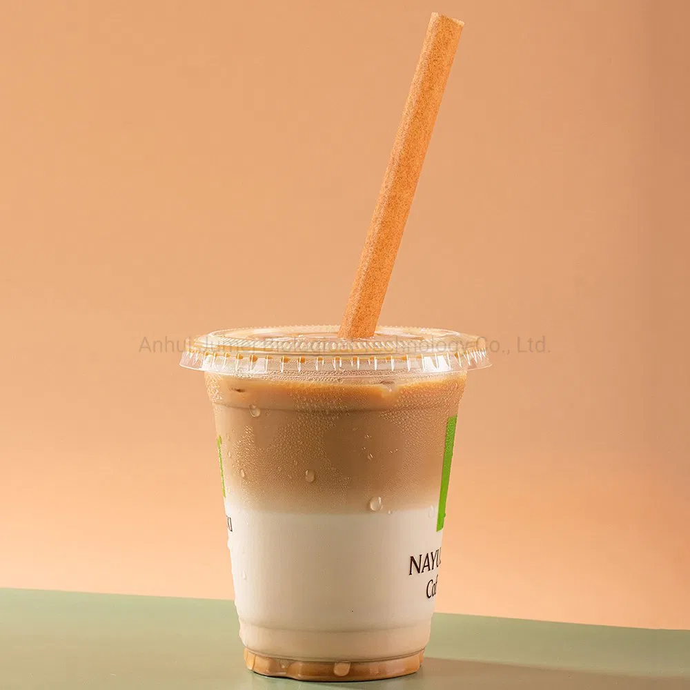 I Am Not Plastic Printed PLA Coffee Ground Drinking Straw