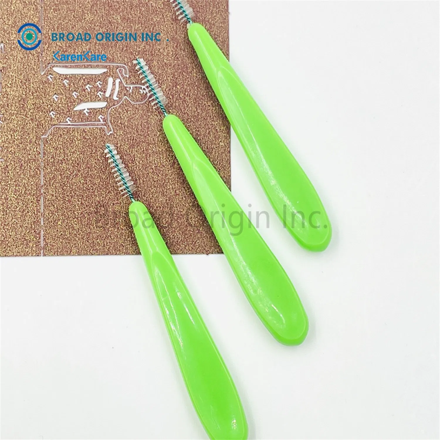 Eco Friendly Biodegradable Interdental Brush for Adult Toothpicks Toothbrush