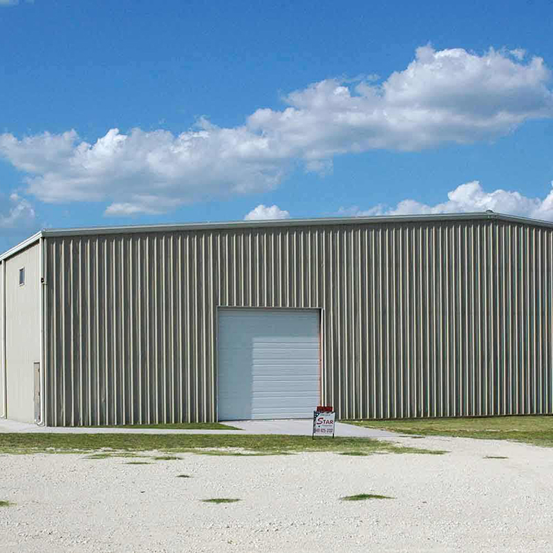 Hot Galvanizing Galvanized Structural Steel Fabrication for Prefabricated House