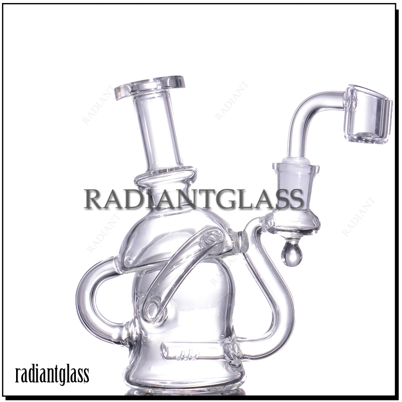 The New Arrival Recycle Mini Glass Water Pipe with Using Tobacco in The Bar Smoking Pipe