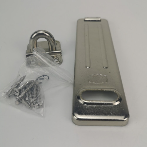 Household Security Hasp and Staple Padlock Holder for Doors