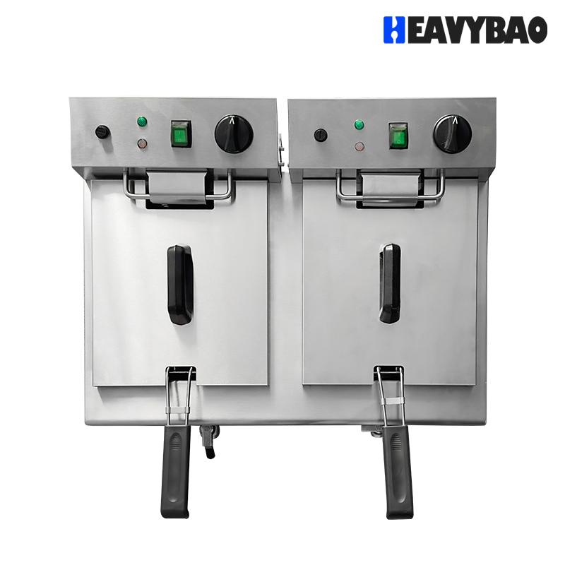Heavybao Electric Overheat Protection High Capacity Deep Fryer for Restaurant Kitchen