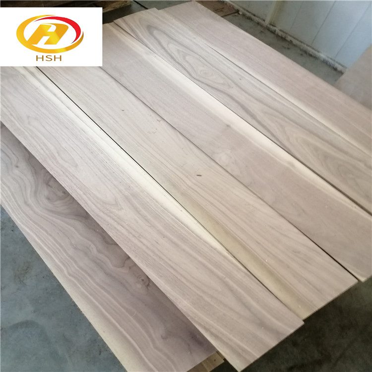 1.5mm Grade ABC Veneer Lamella Floor Sawn Sliced Walnut
