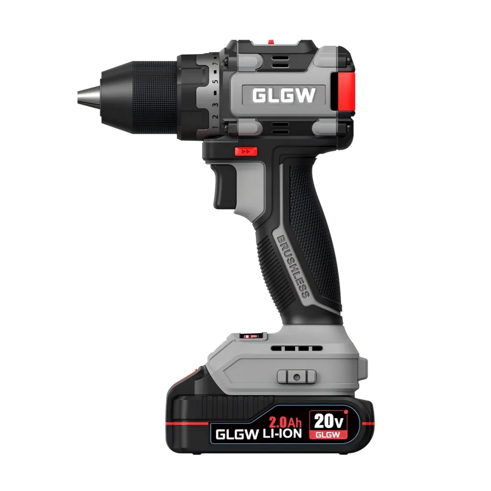 Glgw DC Brushless Mini Drill Lithium Battery Electric Impact Drill Cordless Power