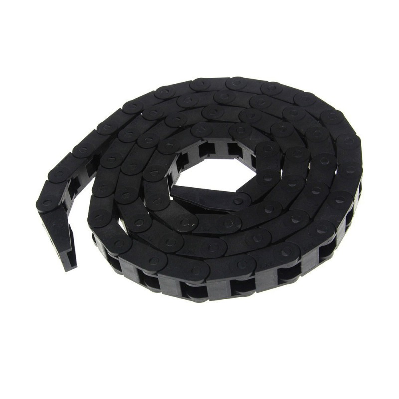 High Speed 15 20 25 30 Series Cable Tray Bridge Type Plastic Machine Tool CNC Custom Wire Harness Plastic Drag Chains