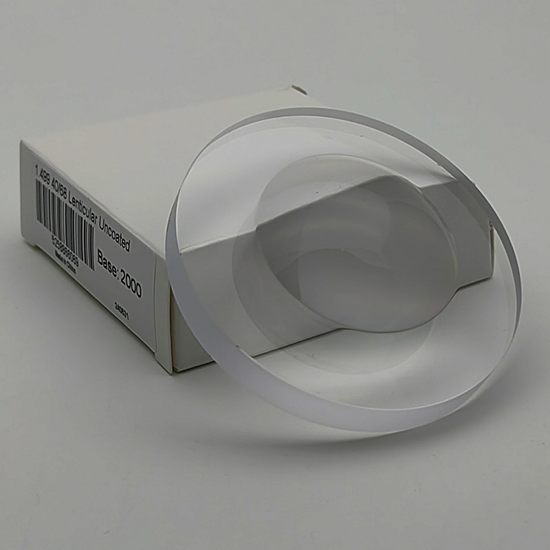 1.499 Cr39 Sf Base2000 White UC Uncoated Optical Specialty Lenticular Eyeglasses Lens