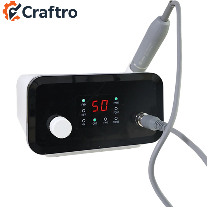 Desktop Dental Micromotor Suitable for Nail Salon Use, Smooth Rotation & Stable Torque