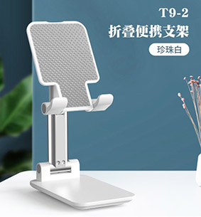 Foldable Desktop Plastic Phone Stand for Cell Phones with Printed Foil Stickers of Tourism Scenery Designs Functional Stand for Daily Use